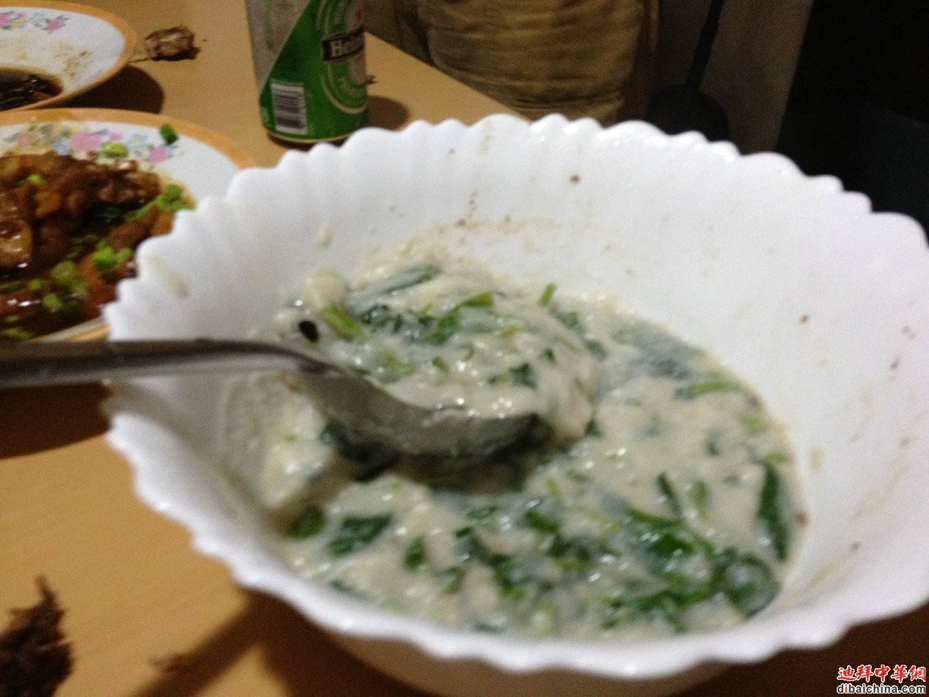 青菜芋子，有点难看