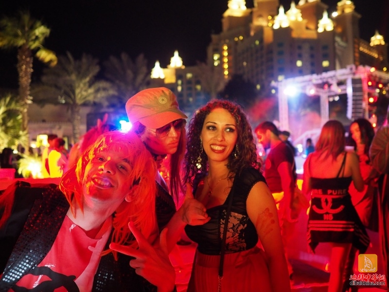 迪拜万圣节派对狂欢之夜活动花絮