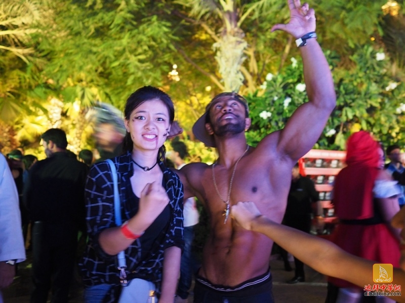 迪拜万圣节派对狂欢之夜活动花絮