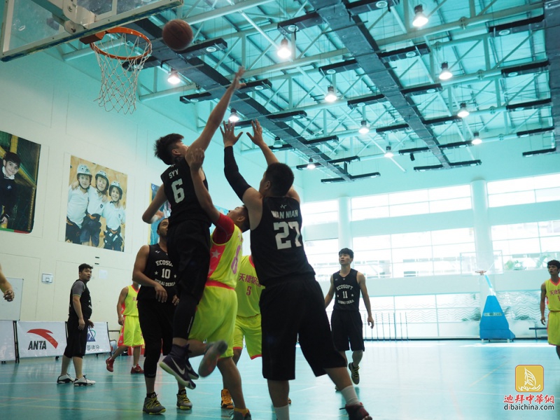 “广厦杯”迪拜华人篮球公开赛第二场比赛花絮