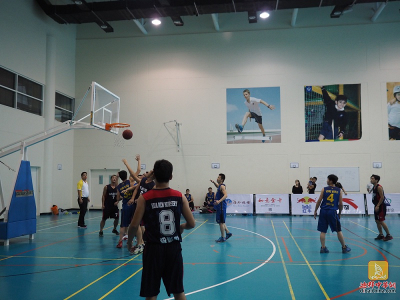 “广厦杯”迪拜华人篮球公开赛第二场比赛花絮