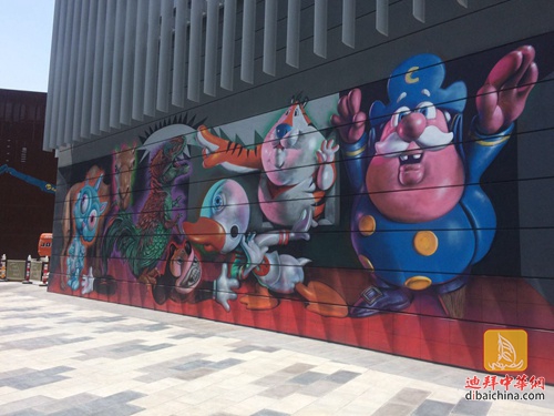 拍照好去处！迪拜步行街15个全球顶尖街头涂鸦！