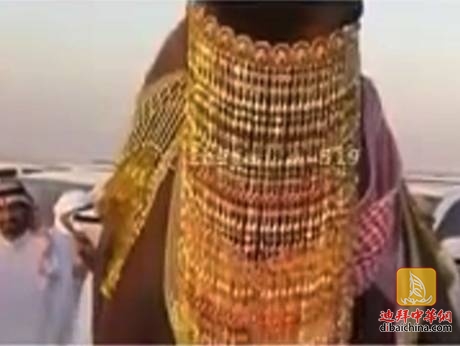 视频：沙特土豪给骆驼带大金链子炫富造抨击
